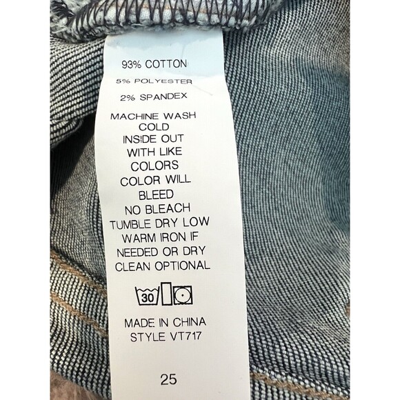 Pinkblush Medium Wash Stretch Skinny Maternity Jeans size 25 Blue - Picture 11 of 11